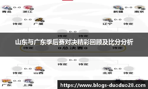 山东与广东季后赛对决精彩回顾及比分分析